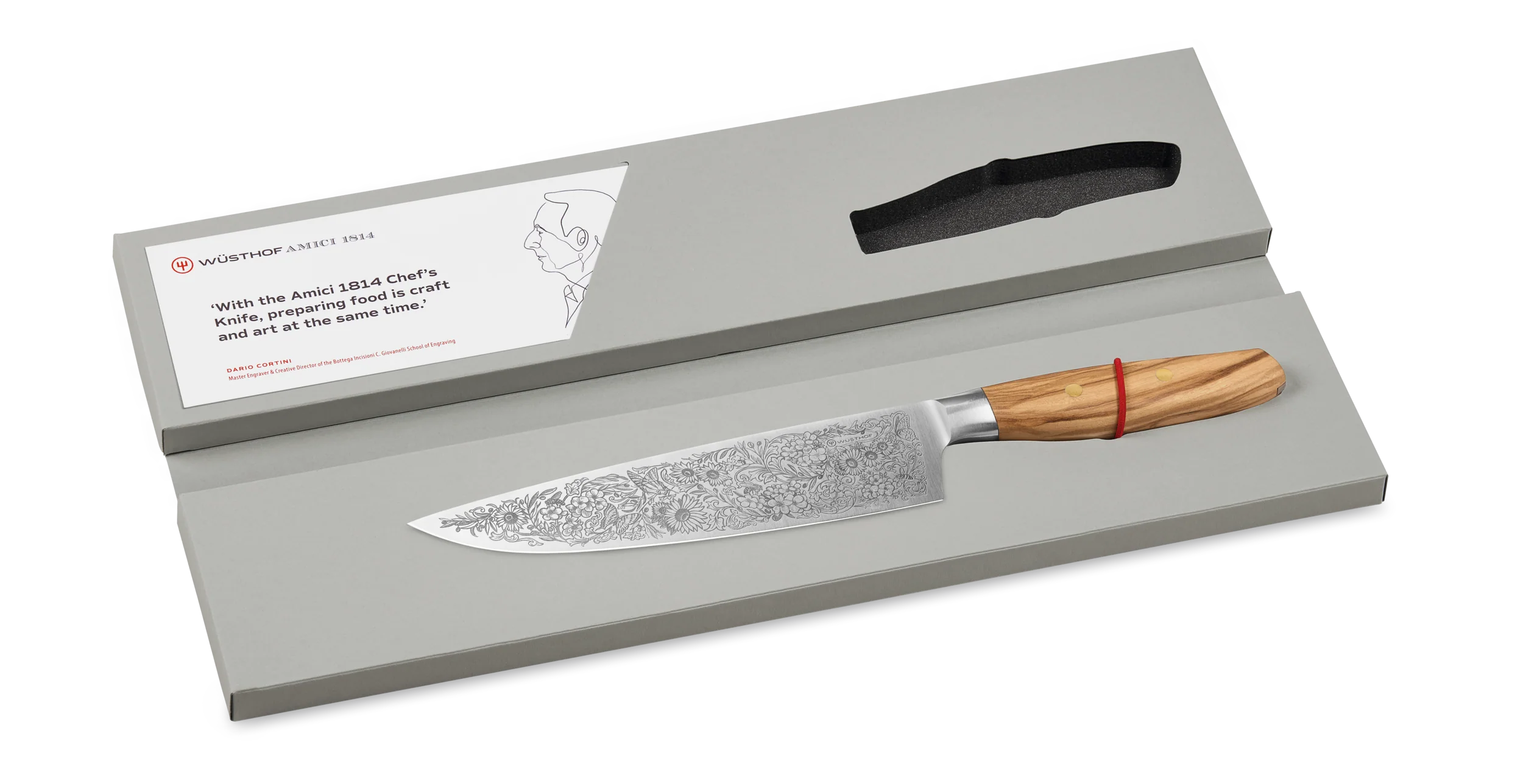 Amici 1814 Chef's Knife (Limited Edition) 20 cm | 8 inch - Image 17