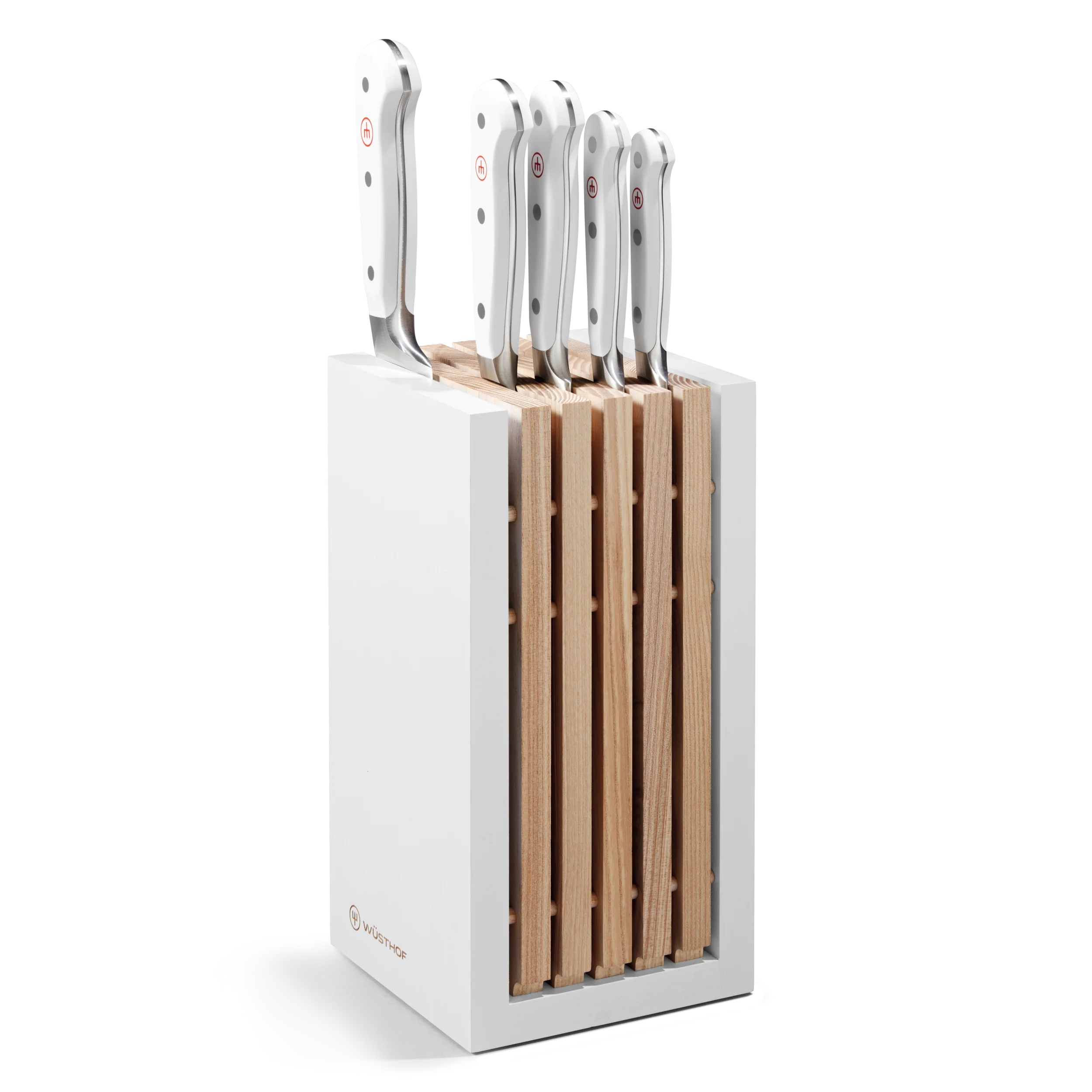 Classic 6-piece Knife Block Set with Santoku