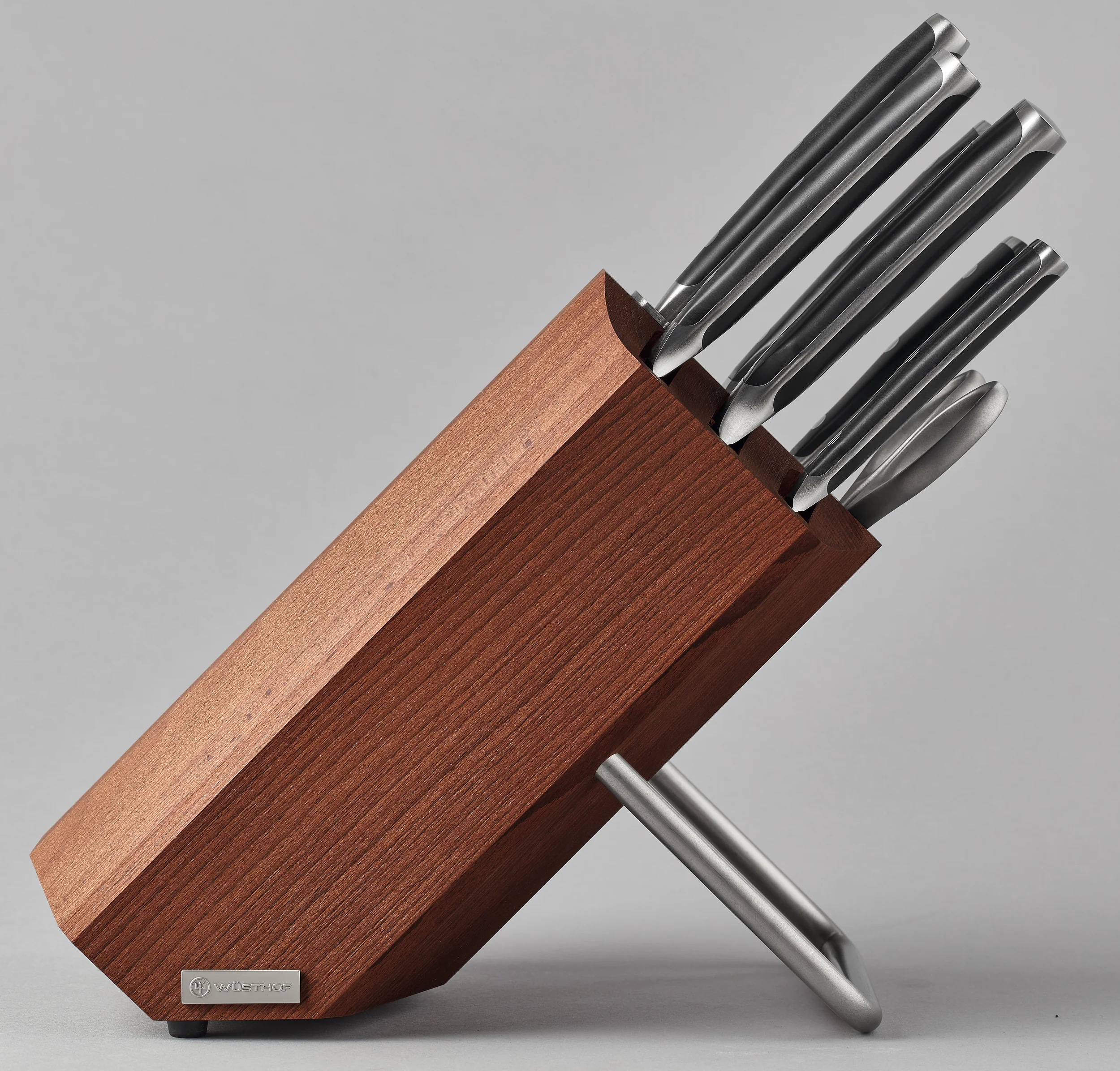Classic Ikon 9-piece Knife Block Set | Heat Treated Beech - Image 2