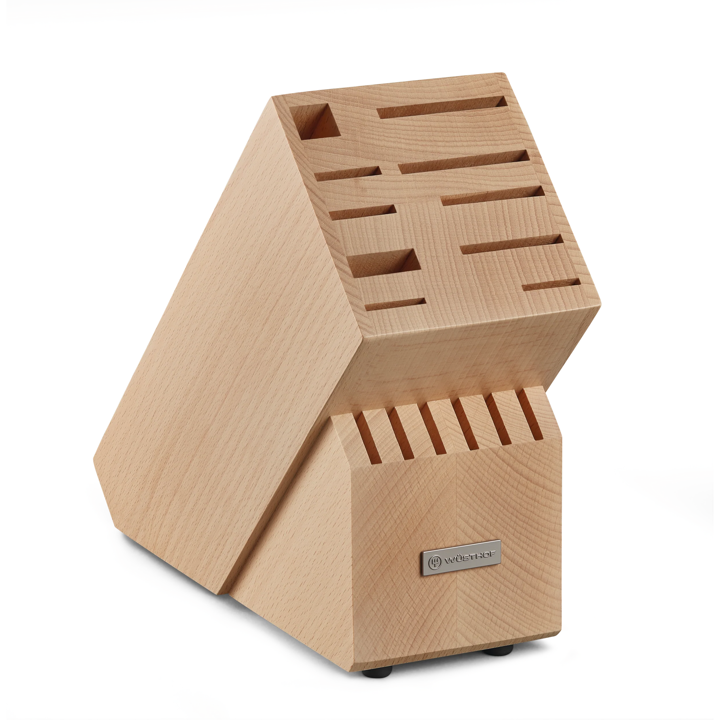 16-slot Knife Block | Beech