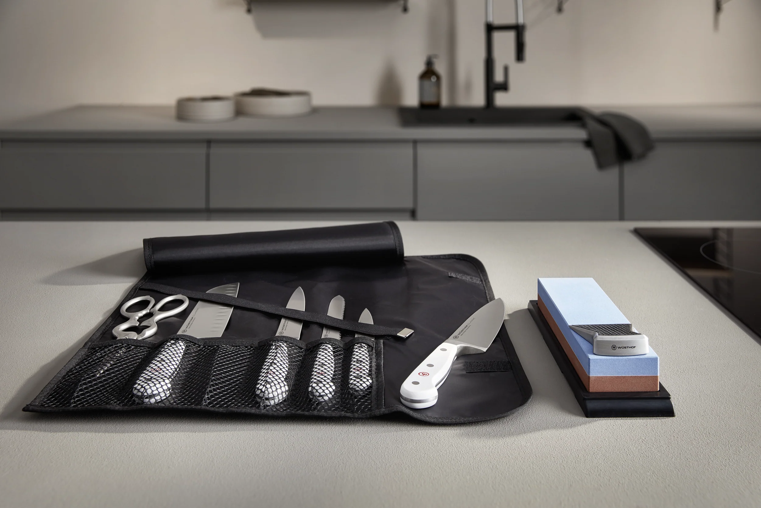 6-slot Knife Roll | Synthetic Leather Nylon - Image 6
