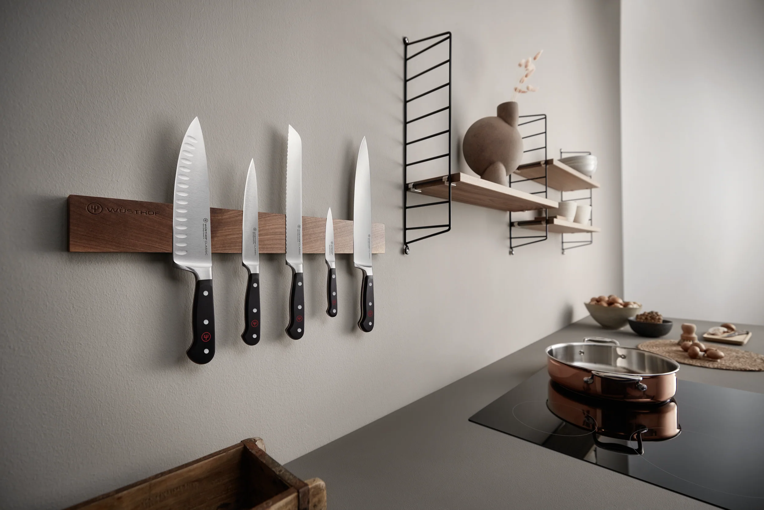Magnetic Holder 50 cm / 20" | Walnut - Image 4
